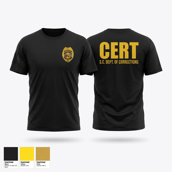 Old School Cotton Feel Shirt, LCI CERT, Police, Teamtime, Team time, sublimation, custom sports apparel, team uniforms, spirit wear, spiritwear, sports uniforms, custom shirts, team store, custom team store, fundraiser sports, apparel fundraiser