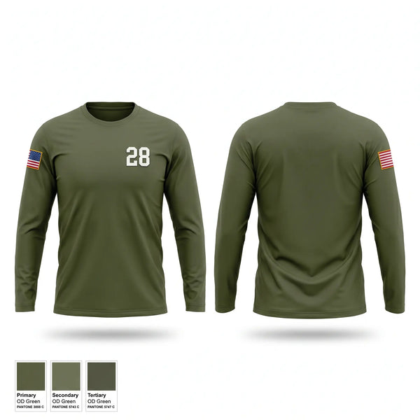 Long Sleeve Performance Shirt, 28, Marines, Teamtime, Team time, sublimation, custom sports apparel, team uniforms, spirit wear, spiritwear, sports uniforms, custom shirts, team store, custom team store, fundraiser sports, apparel fundraiser