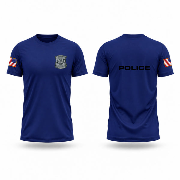 Short Sleeve Performance Shirt, Ferndale Police Department, Police, Teamtime, Team time, sublimation, custom sports apparel, team uniforms, spirit wear, spiritwear, sports uniforms, custom shirts, team store, custom team store, fundraiser sports, apparel fundraiser