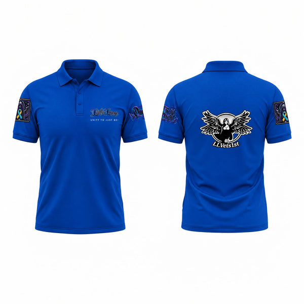 Short Sleeve Performance Polo, Lilith's Lounge, Navy, Teamtime, Team time, sublimation, custom sports apparel, team uniforms, spirit wear, spiritwear, sports uniforms, custom shirts, team store, custom team store, fundraiser sports, apparel fundraiser