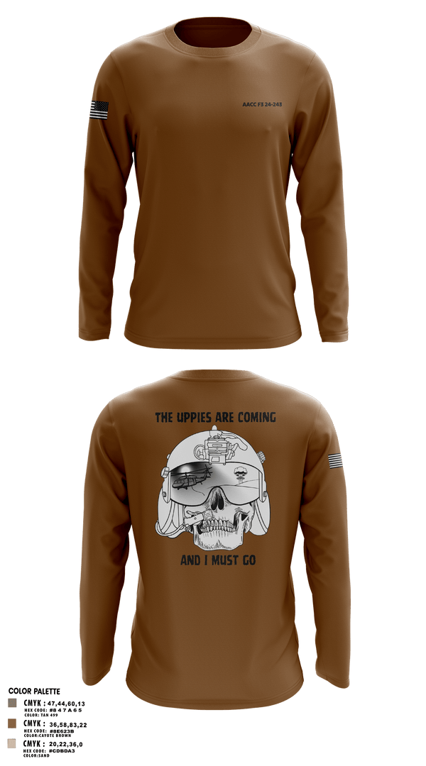 Long Sleeve Performance Shirt, 42D FRSDAACC, Army, Teamtime, Team time, sublimation, custom sports apparel, team uniforms, spirit wear, spiritwear, sports uniforms, custom shirts, team store, custom team store, fundraiser sports, apparel fundraiser