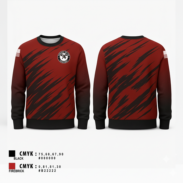Crew Neck Sweatshirt, Kankakee Twp Fire, , Teamtime, Team time, sublimation, custom sports apparel, team uniforms, spirit wear, spiritwear, sports uniforms, custom shirts, team store, custom team store, fundraiser sports, apparel fundraiser