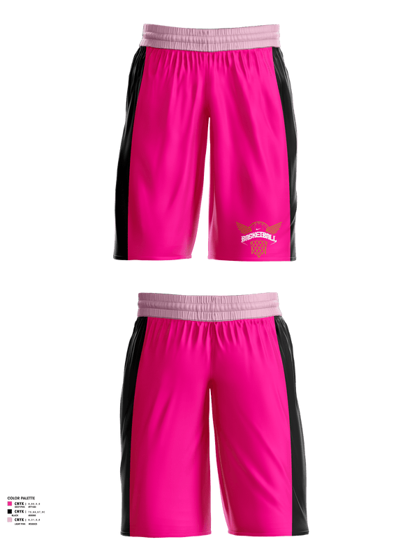 Womens Basketball Shorts, Midwest elite, Women's Basketball, Teamtime, Team time, sublimation, custom sports apparel, team uniforms, spirit wear, spiritwear, sports uniforms, custom shirts, team store, custom team store, fundraiser sports, apparel fundraiser