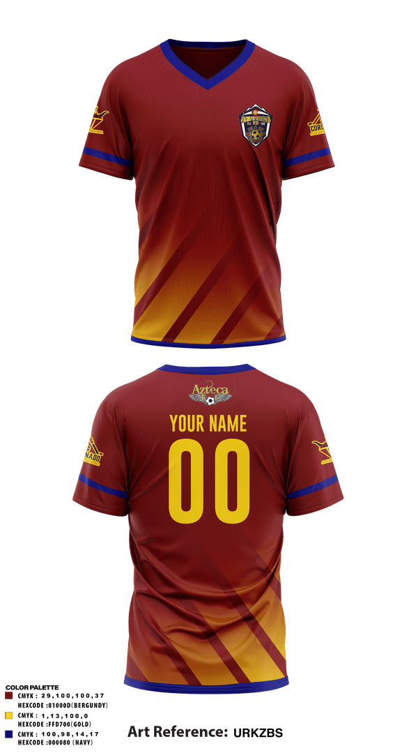 Mens Soccer Jersey, Azteca, Men's Soccer, Teamtime, Team time, sublimation, custom sports apparel, team uniforms, spirit wear, spiritwear, sports uniforms, custom shirts, team store, custom team store, fundraiser sports, apparel fundraiser
