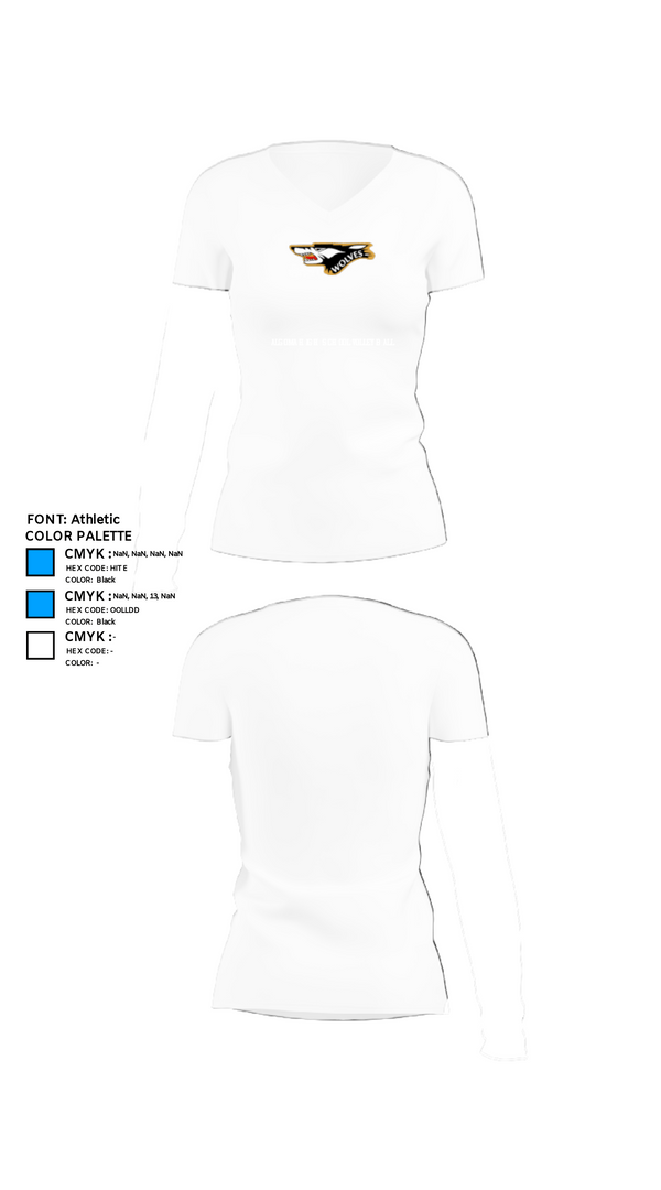 Women's Short Sleeve Vneck Shirt, Algoma High School Volleyball, Women's Volleyball, Teamtime, Team time, sublimation, custom sports apparel, team uniforms, spirit wear, spiritwear, sports uniforms, custom shirts, team store, custom team store, fundraiser sports, apparel fundraiser