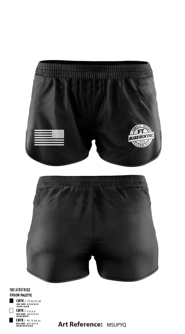 Ranger Panties, Fort Bliss DENTAC, Army, Teamtime, Team time, sublimation, custom sports apparel, team uniforms, spirit wear, spiritwear, sports uniforms, custom shirts, team store, custom team store, fundraiser sports, apparel fundraiser
