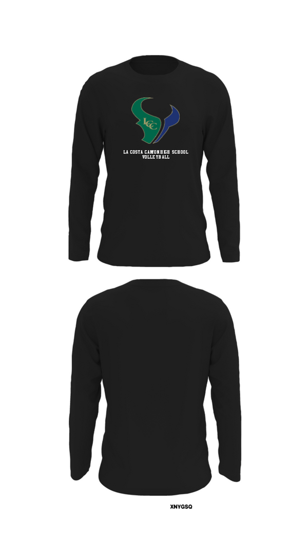 Long Sleeve Performance Shirt, La Costa Canyon High School Volleyball, Women's Volleyball, Teamtime, Team time, sublimation, custom sports apparel, team uniforms, spirit wear, spiritwear, sports uniforms, custom shirts, team store, custom team store, fundraiser sports, apparel fundraiser