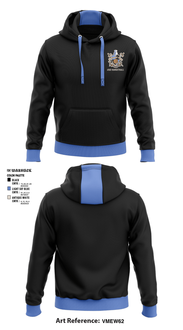Hoodie, Crusaders, Men's Basketball, Teamtime, Team time, sublimation, custom sports apparel, team uniforms, spirit wear, spiritwear, sports uniforms, custom shirts, team store, custom team store, fundraiser sports, apparel fundraiser