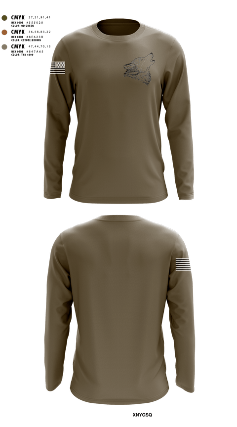 Long Sleeve Performance Shirt, Dirty Dawgz, National Guard, Teamtime, Team time, sublimation, custom sports apparel, team uniforms, spirit wear, spiritwear, sports uniforms, custom shirts, team store, custom team store, fundraiser sports, apparel fundraiser