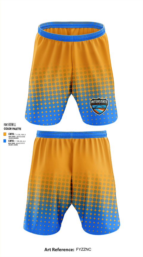 Athletic Shorts With Pockets, Interstate Soccer Club, Men's Soccer, Teamtime, Team time, sublimation, custom sports apparel, team uniforms, spirit wear, spiritwear, sports uniforms, custom shirts, team store, custom team store, fundraiser sports, apparel fundraiser
