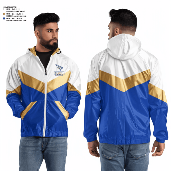 Windbreaker, FLORIDA BEREANS, Football, Teamtime, Team time, sublimation, custom sports apparel, team uniforms, spirit wear, spiritwear, sports uniforms, custom shirts, team store, custom team store, fundraiser sports, apparel fundraiser