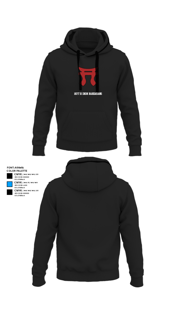 Hoodie, 187th Iron Rakkasans, Army, Teamtime, Team time, sublimation, custom sports apparel, team uniforms, spirit wear, spiritwear, sports uniforms, custom shirts, team store, custom team store, fundraiser sports, apparel fundraiser