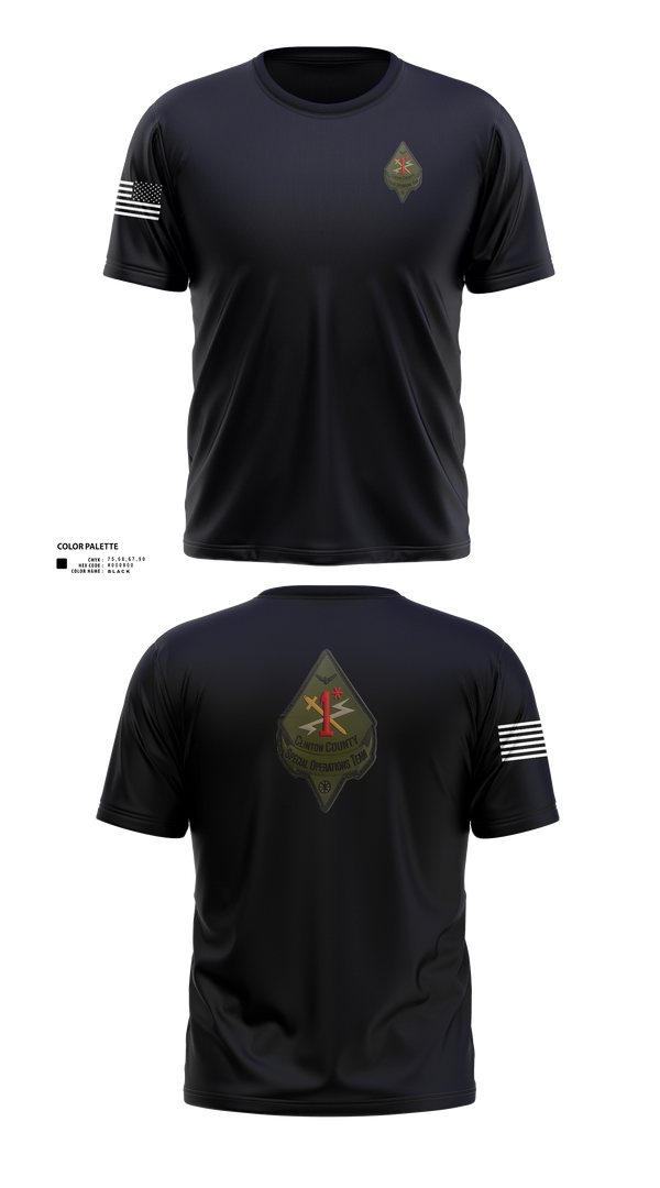 Short Sleeve Rash Guard Shirt, Clinton County SOT, , Teamtime, Team time, sublimation, custom sports apparel, team uniforms, spirit wear, spiritwear, sports uniforms, custom shirts, team store, custom team store, fundraiser sports, apparel fundraiser