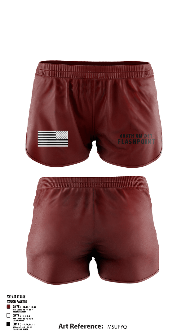 Ranger Panties, 606th Qm Det, Army, Teamtime, Team time, sublimation, custom sports apparel, team uniforms, spirit wear, spiritwear, sports uniforms, custom shirts, team store, custom team store, fundraiser sports, apparel fundraiser