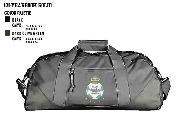 Duffle Bag, Santos, Men's Soccer, Teamtime, Team time, sublimation, custom sports apparel, team uniforms, spirit wear, spiritwear, sports uniforms, custom shirts, team store, custom team store, fundraiser sports, apparel fundraiser