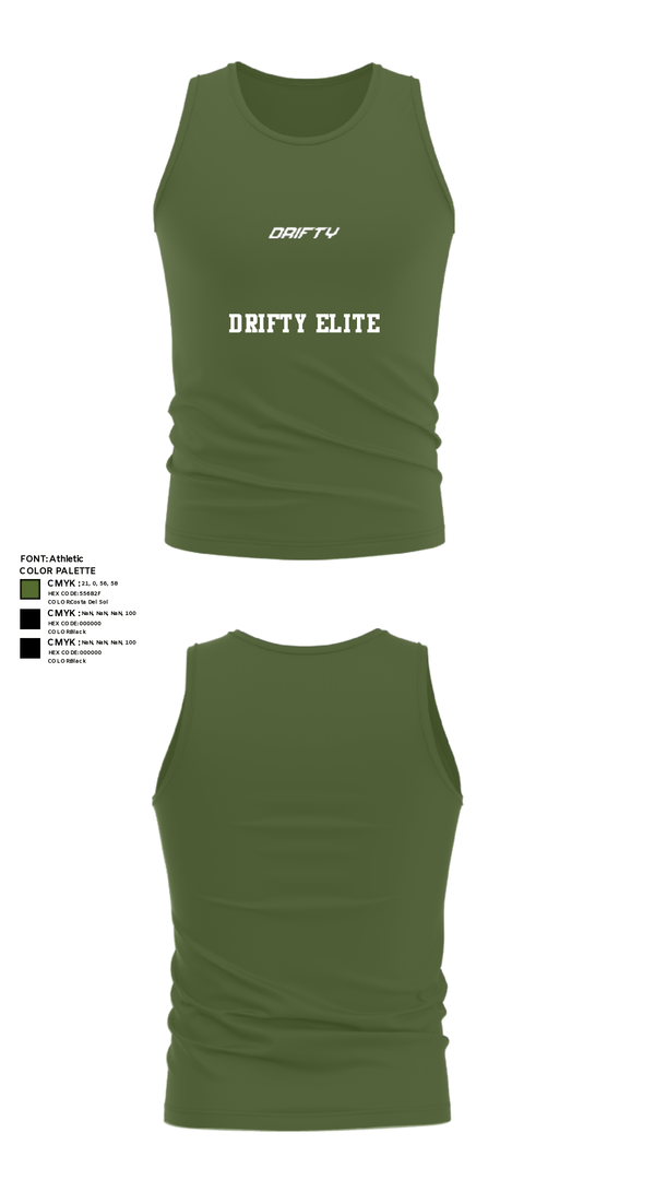 Tank Top, Drifty Elite, Men's Basketball, Teamtime, Team time, sublimation, custom sports apparel, team uniforms, spirit wear, spiritwear, sports uniforms, custom shirts, team store, custom team store, fundraiser sports, apparel fundraiser