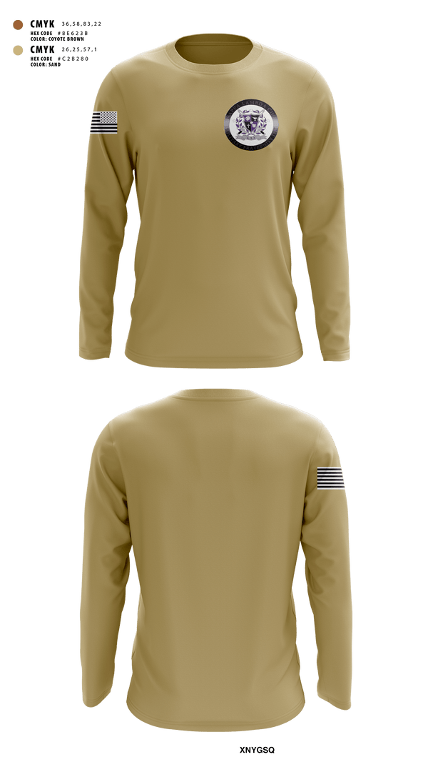 Long Sleeve Performance Shirt, Kappa lambda chi, Army, Teamtime, Team time, sublimation, custom sports apparel, team uniforms, spirit wear, spiritwear, sports uniforms, custom shirts, team store, custom team store, fundraiser sports, apparel fundraiser