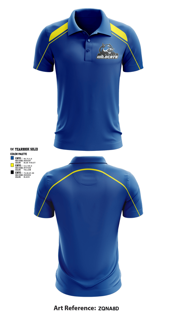 Short Sleeve Performance Polo, Wildcats, Cheer, Teamtime, Team time, sublimation, custom sports apparel, team uniforms, spirit wear, spiritwear, sports uniforms, custom shirts, team store, custom team store, fundraiser sports, apparel fundraiser