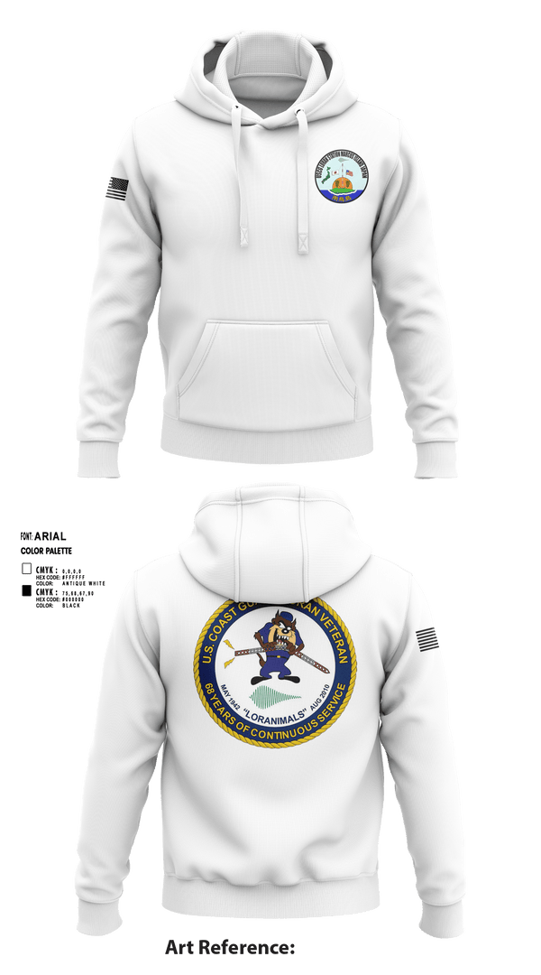 Hoodie, Marcus Island Loran Station, Coast Guard, Teamtime, Team time, sublimation, custom sports apparel, team uniforms, spirit wear, spiritwear, sports uniforms, custom shirts, team store, custom team store, fundraiser sports, apparel fundraiser