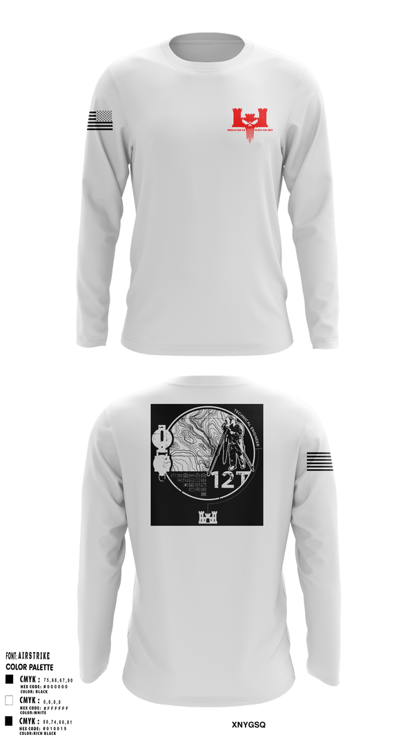 Long Sleeve Performance Shirt, 302nd EN CO, Army, Teamtime, Team time, sublimation, custom sports apparel, team uniforms, spirit wear, spiritwear, sports uniforms, custom shirts, team store, custom team store, fundraiser sports, apparel fundraiser