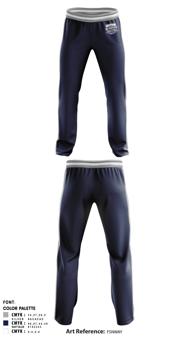 Sweatpants, No Handouts Track & Field, Track & Field, Teamtime, Team time, sublimation, custom sports apparel, team uniforms, spirit wear, spiritwear, sports uniforms, custom shirts, team store, custom team store, fundraiser sports, apparel fundraiser