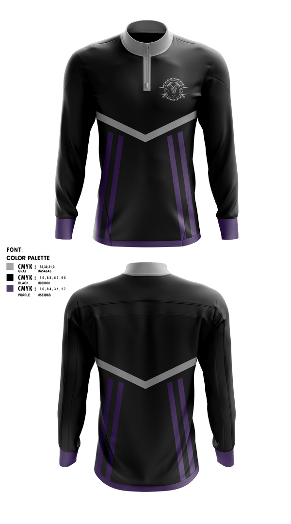 Quarter Zip Jacket, Delta Wrestling Club, Wrestling, Teamtime, Team time, sublimation, custom sports apparel, team uniforms, spirit wear, spiritwear, sports uniforms, custom shirts, team store, custom team store, fundraiser sports, apparel fundraiser
