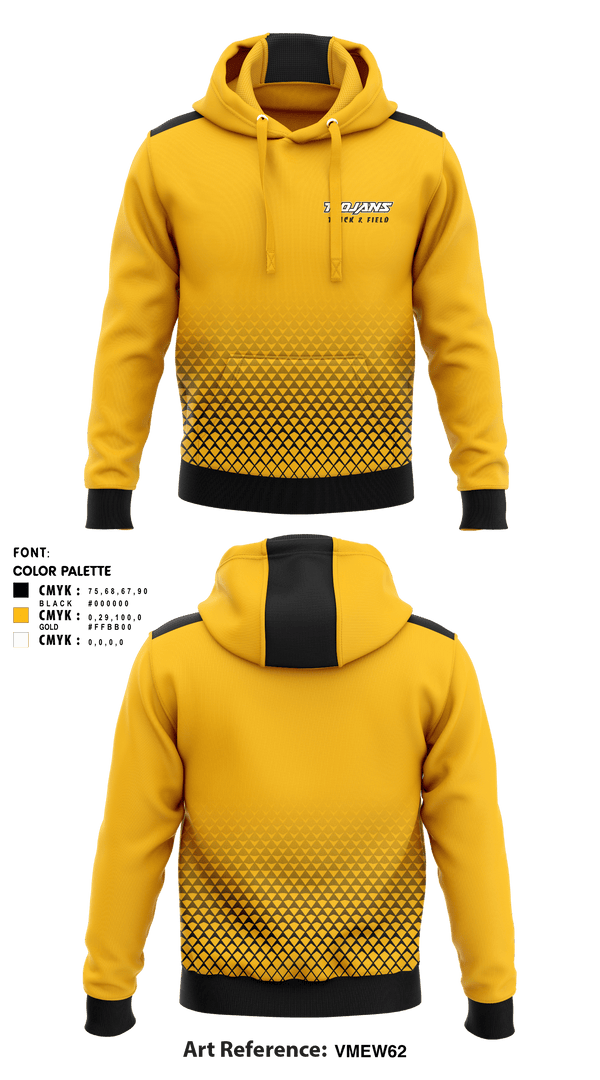 Hoodie, Trojans, Track & Field, Teamtime, Team time, sublimation, custom sports apparel, team uniforms, spirit wear, spiritwear, sports uniforms, custom shirts, team store, custom team store, fundraiser sports, apparel fundraiser