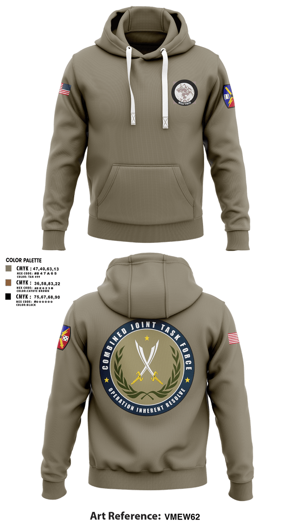Hoodie, 65th FAB, Army, Teamtime, Team time, sublimation, custom sports apparel, team uniforms, spirit wear, spiritwear, sports uniforms, custom shirts, team store, custom team store, fundraiser sports, apparel fundraiser