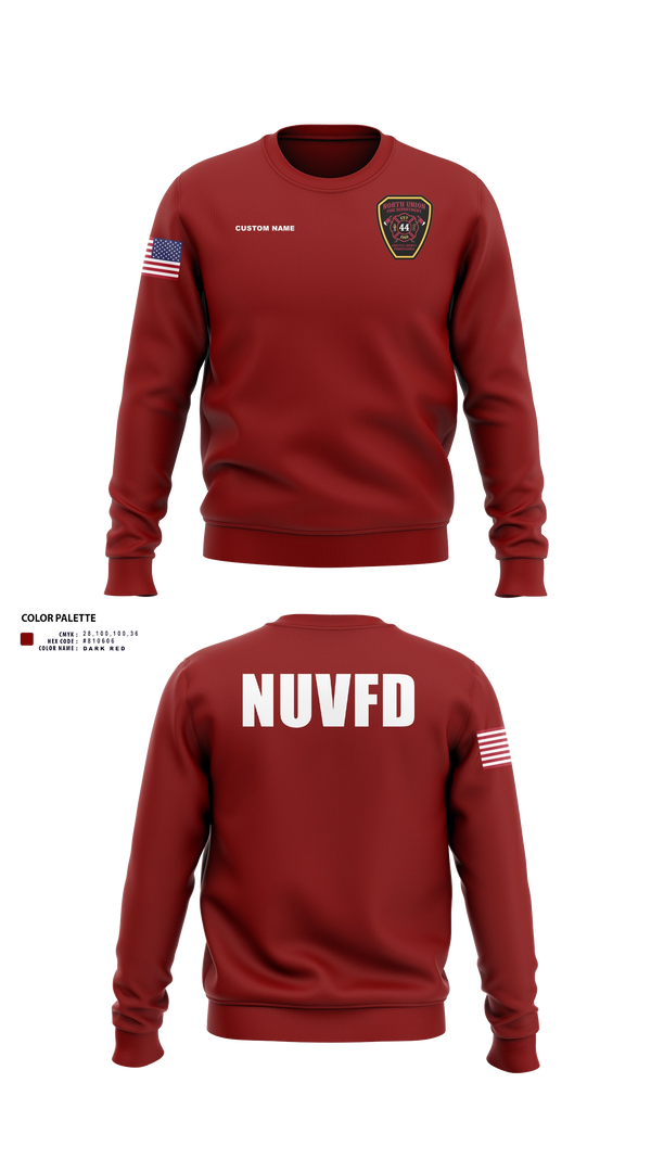 North Union TWP VFD Crew Neck Sweatshirt - 40