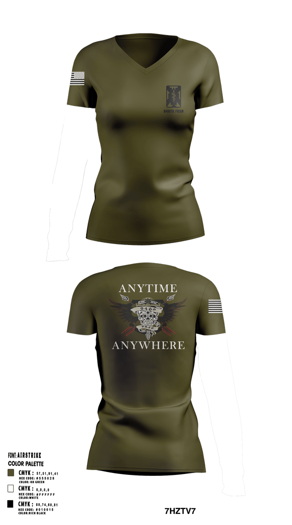 Women's Short Sleeve Vneck Shirt, 946th FRSD, Army, Teamtime, Team time, sublimation, custom sports apparel, team uniforms, spirit wear, spiritwear, sports uniforms, custom shirts, team store, custom team store, fundraiser sports, apparel fundraiser