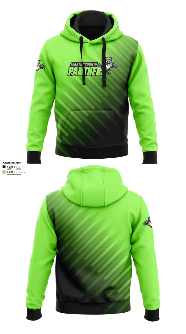 Hoodie, Martin County Panthers Football And Cheer, Football, Teamtime, Team time, sublimation, custom sports apparel, team uniforms, spirit wear, spiritwear, sports uniforms, custom shirts, team store, custom team store, fundraiser sports, apparel fundraiser
