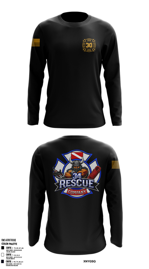 Long Sleeve Performance Shirt, Ripley vol. fire dept, Fire Department, Teamtime, Team time, sublimation, custom sports apparel, team uniforms, spirit wear, spiritwear, sports uniforms, custom shirts, team store, custom team store, fundraiser sports, apparel fundraiser