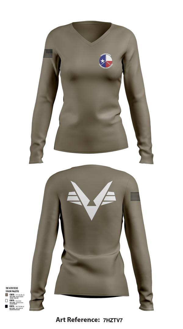 Women's Long Sleeve Vneck Shirt, SWR-TX-403, , Teamtime, Team time, sublimation, custom sports apparel, team uniforms, spirit wear, spiritwear, sports uniforms, custom shirts, team store, custom team store, fundraiser sports, apparel fundraiser
