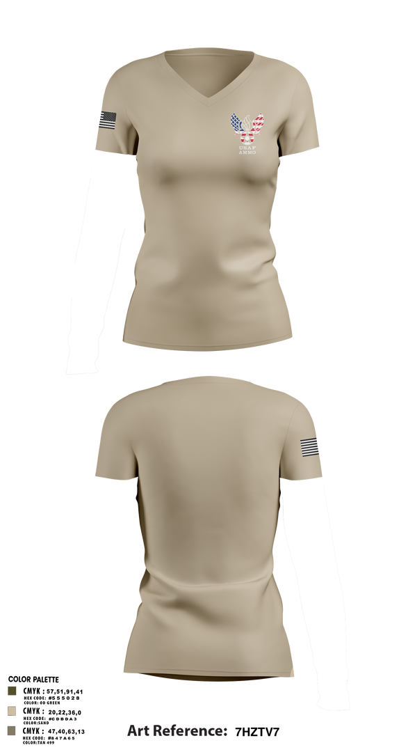 Women's Short Sleeve Vneck Shirt, , Air Force, Teamtime, Team time, sublimation, custom sports apparel, team uniforms, spirit wear, spiritwear, sports uniforms, custom shirts, team store, custom team store, fundraiser sports, apparel fundraiser