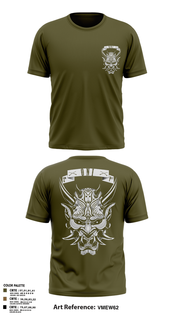Old School Cotton Feel Shirt, 2ND PLATOON ONI, Army, Teamtime, Team time, sublimation, custom sports apparel, team uniforms, spirit wear, spiritwear, sports uniforms, custom shirts, team store, custom team store, fundraiser sports, apparel fundraiser