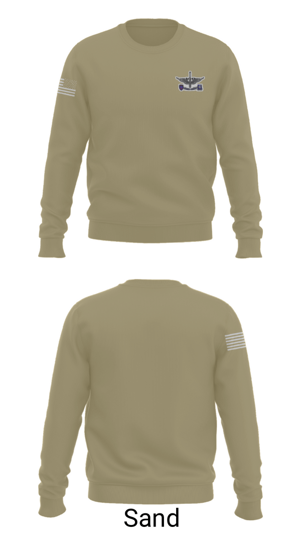 Crew Neck Sweatshirt, HCS 935th Aviation support battalion, , Teamtime, Team time, sublimation, custom sports apparel, team uniforms, spirit wear, spiritwear, sports uniforms, custom shirts, team store, custom team store, fundraiser sports, apparel fundraiser