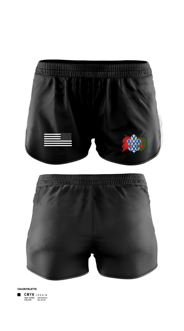 Women's Shorts, 3rd plt kingsmen, Army, Teamtime, Team time, sublimation, custom sports apparel, team uniforms, spirit wear, spiritwear, sports uniforms, custom shirts, team store, custom team store, fundraiser sports, apparel fundraiser