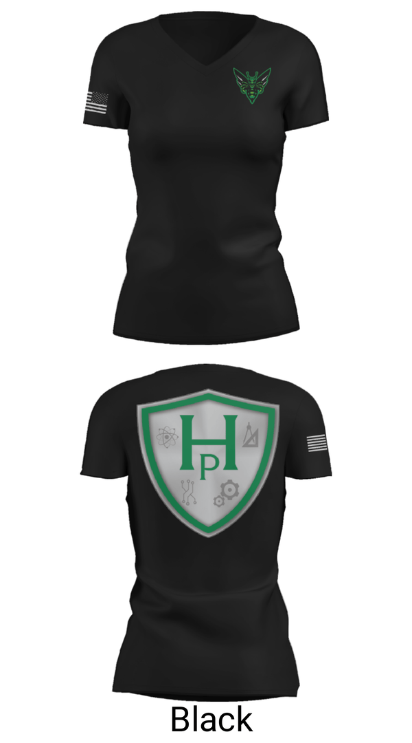 Women's Short Sleeve Vneck Shirt, Highland Prep West Volleyball, Women's Volleyball, Teamtime, Team time, sublimation, custom sports apparel, team uniforms, spirit wear, spiritwear, sports uniforms, custom shirts, team store, custom team store, fundraiser sports, apparel fundraiser