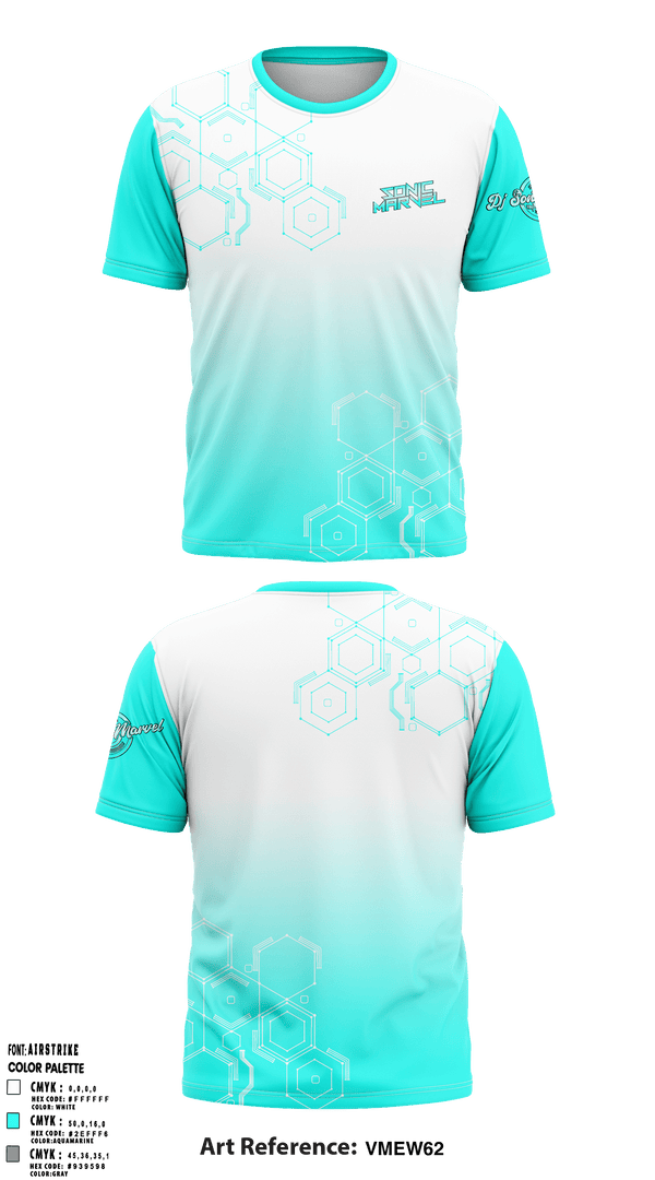 Old School Cotton Feel Shirt, DJ Sonic MarvelDJ Sonic Marvel, , Teamtime, Team time, sublimation, custom sports apparel, team uniforms, spirit wear, spiritwear, sports uniforms, custom shirts, team store, custom team store, fundraiser sports, apparel fundraiser