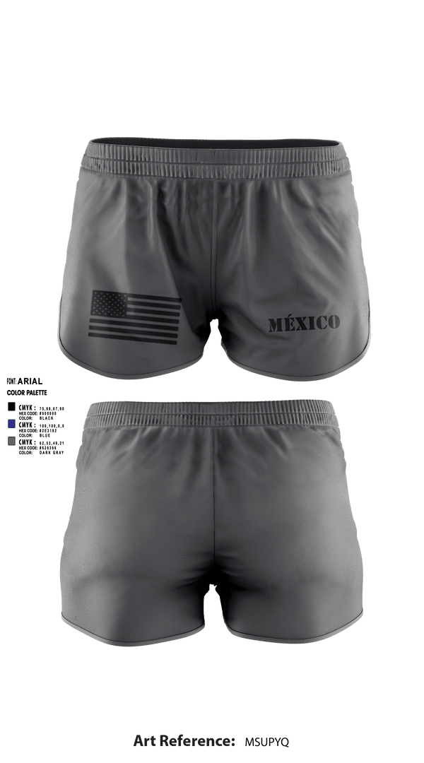 Ranger Panties, México, Army, Teamtime, Team time, sublimation, custom sports apparel, team uniforms, spirit wear, spiritwear, sports uniforms, custom shirts, team store, custom team store, fundraiser sports, apparel fundraiser