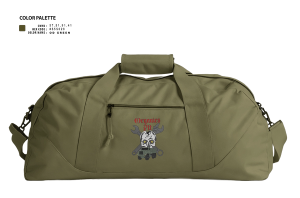 Duffle Bag, Organics plt, Marines, Teamtime, Team time, sublimation, custom sports apparel, team uniforms, spirit wear, spiritwear, sports uniforms, custom shirts, team store, custom team store, fundraiser sports, apparel fundraiser