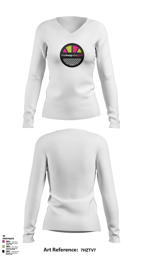 Women's Long Sleeve Vneck Shirt, , , Teamtime, Team time, sublimation, custom sports apparel, team uniforms, spirit wear, spiritwear, sports uniforms, custom shirts, team store, custom team store, fundraiser sports, apparel fundraiser