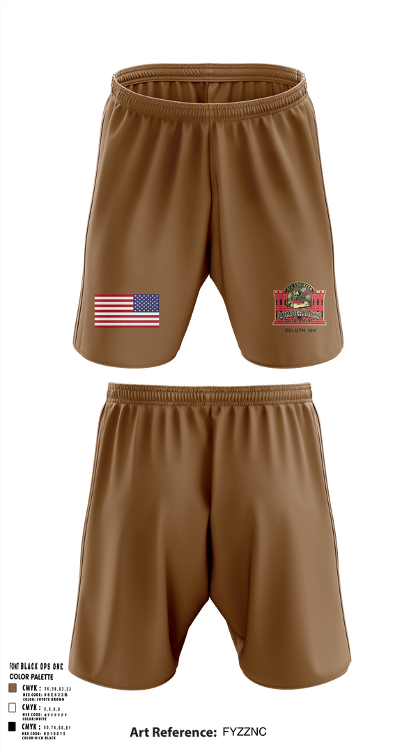 Athletic Shorts With Pockets, 612 Engineer Detachment, , Teamtime, Team time, sublimation, custom sports apparel, team uniforms, spirit wear, spiritwear, sports uniforms, custom shirts, team store, custom team store, fundraiser sports, apparel fundraiser