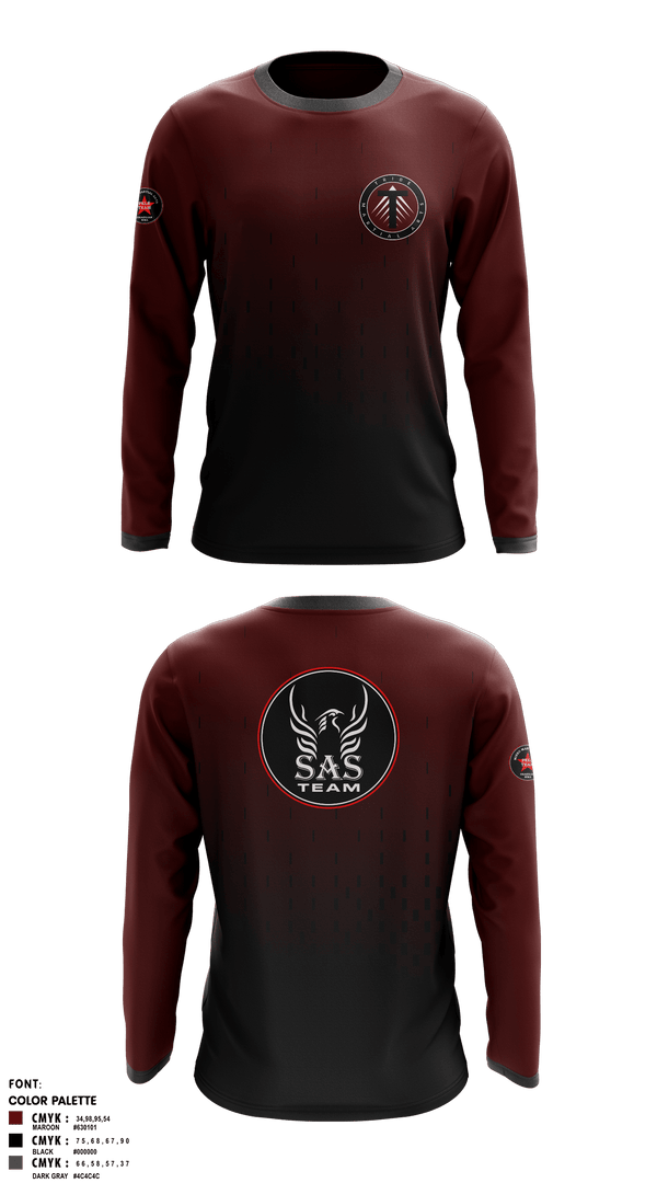 Long Sleeve Rash Guard Shirt, TRIBE, Wrestling, Teamtime, Team time, sublimation, custom sports apparel, team uniforms, spirit wear, spiritwear, sports uniforms, custom shirts, team store, custom team store, fundraiser sports, apparel fundraiser