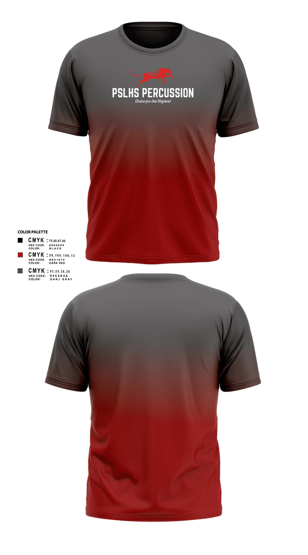 Short Sleeve Performance Shirt, PSLHS Percussion, Men's Soccer, Teamtime, Team time, sublimation, custom sports apparel, team uniforms, spirit wear, spiritwear, sports uniforms, custom shirts, team store, custom team store, fundraiser sports, apparel fundraiser