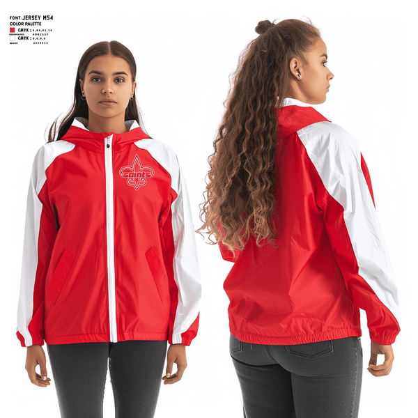 Windbreaker, St Ansgar Middle School Volleyball, Women's Volleyball, Teamtime, Team time, sublimation, custom sports apparel, team uniforms, spirit wear, spiritwear, sports uniforms, custom shirts, team store, custom team store, fundraiser sports, apparel fundraiser