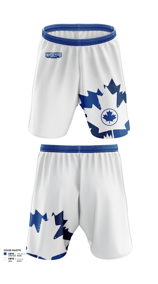 Athletic Shorts With Pockets, Maplewood Football, Football, Teamtime, Team time, sublimation, custom sports apparel, team uniforms, spirit wear, spiritwear, sports uniforms, custom shirts, team store, custom team store, fundraiser sports, apparel fundraiser