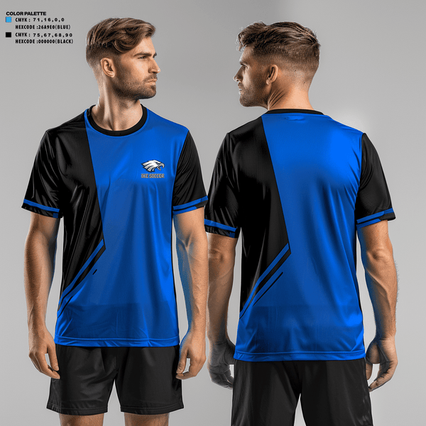Short Sleeve Performance Shirt, IKE, Men's Soccer, Teamtime, Team time, sublimation, custom sports apparel, team uniforms, spirit wear, spiritwear, sports uniforms, custom shirts, team store, custom team store, fundraiser sports, apparel fundraiser