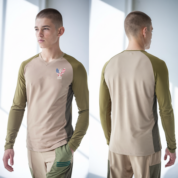 Long Sleeve Performance Shirt, , Air Force, Teamtime, Team time, sublimation, custom sports apparel, team uniforms, spirit wear, spiritwear, sports uniforms, custom shirts, team store, custom team store, fundraiser sports, apparel fundraiser