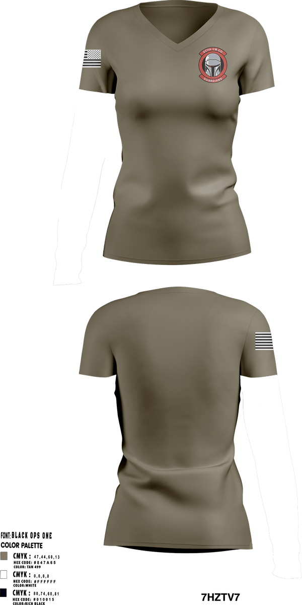 Women's Short Sleeve Vneck Shirt, 637th Chemical Company, National Guard, Teamtime, Team time, sublimation, custom sports apparel, team uniforms, spirit wear, spiritwear, sports uniforms, custom shirts, team store, custom team store, fundraiser sports, apparel fundraiser